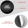 4Pcs Car Wheel Hub Cap Metal Emblem Stickers Accessories For Land Rover Discovery 3 4 R4 LR2 Range Rover Evoque Sport Dander 2 3 FG4