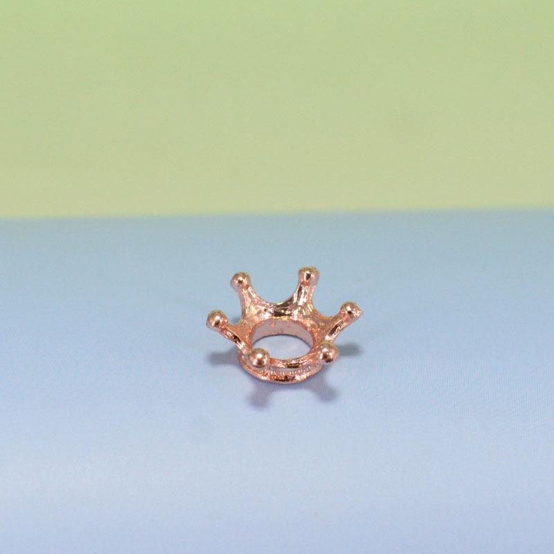 Crystal Ball Mini Base with Metal Violent Bear Crown: Handmade Accessories & Crafts for Gifts and Decoration.