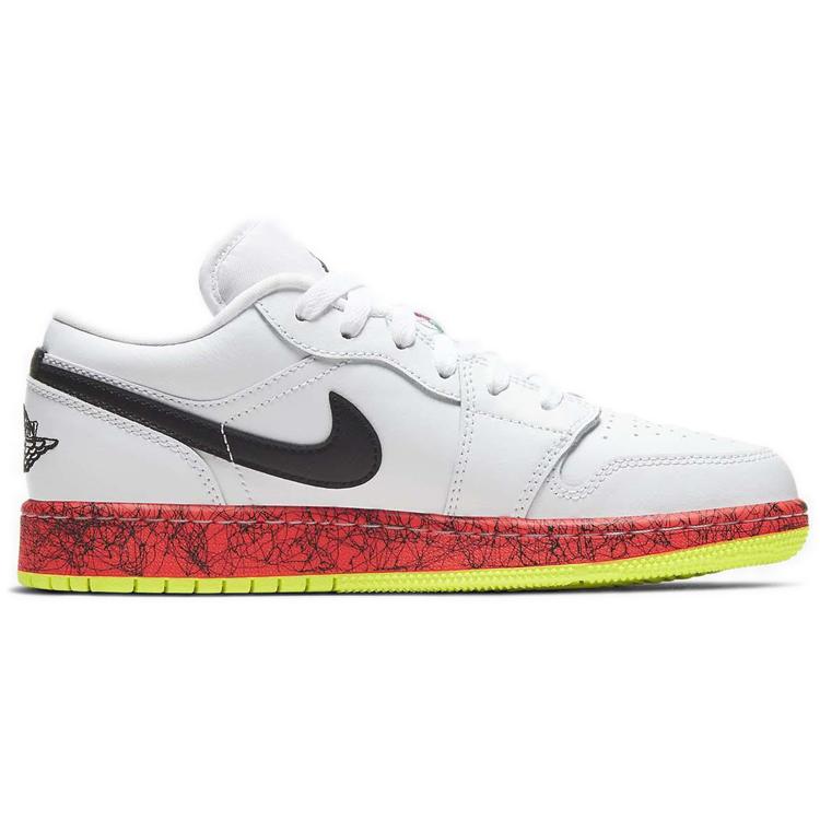 Jordan 1 Low Multi-Color Midsoles White GS CV9548-100