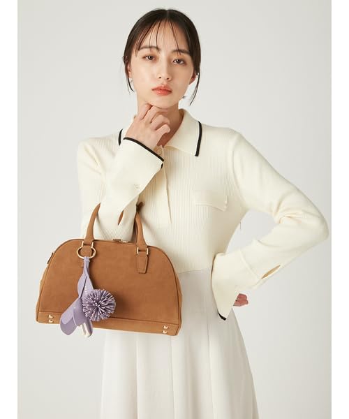 FRAY Round Boston Bag FWGB254312 CML I.D. Women's