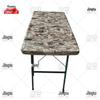 Gengtu Outdoor Folding Blow-Molded Table (120x60cm) with Tablecloth