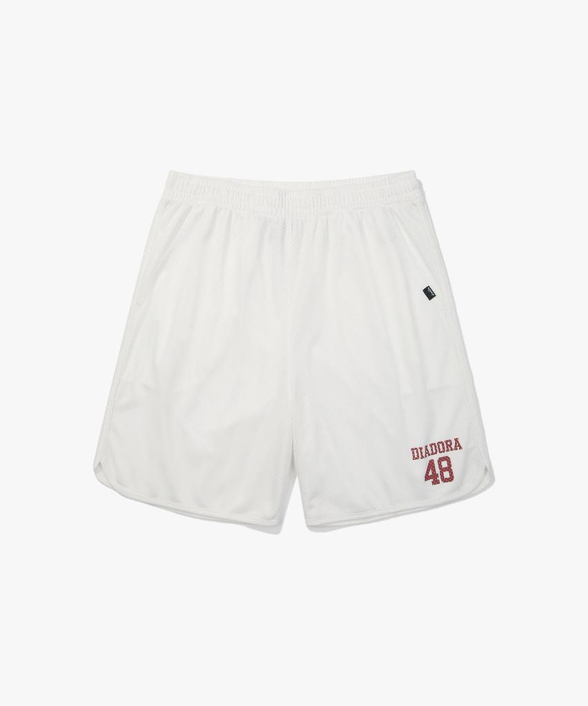 diadora Logo Mesh Shorts White