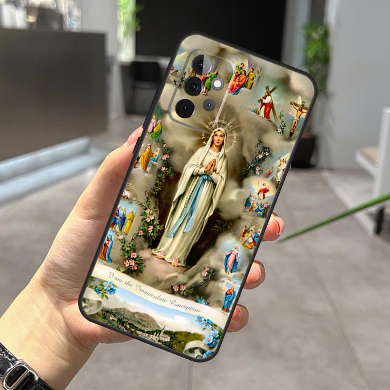 Virgin Mary Christian Case For Samsung Galaxy A56 A36 A26 A16 A06 A25 A54 A34 A14 A52 A32 A12 A13 A33 A53 A15 A35 A55