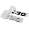 CMQW3 3d Abs Chrome Black Logo I30 Emblem Letters Nameplate Sticker Car Trunk Badge For Hyundai I30 Sticker Accessories