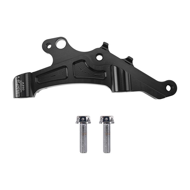 Motorcycle Front Wheel Brake Disc Rotor 300MM Modified Brake Calipers Pump Adapter Kit For HONDA ADV350 2017-2025
