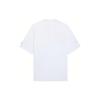 Li-Ning Embroidered Pattern Solid Color Round Neck Casual T-Shirt Men Tops White AHSS323-1
