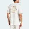 Adidas FC Bayern Munich Anniversary 125th Anniversary Retro Football Casual Culture Breathable Short Sleeve T-Shirt Men T-Shirts Han-Jade-White JF0589