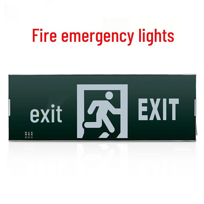 Double-Sided Fire Emergency Exit Sign
