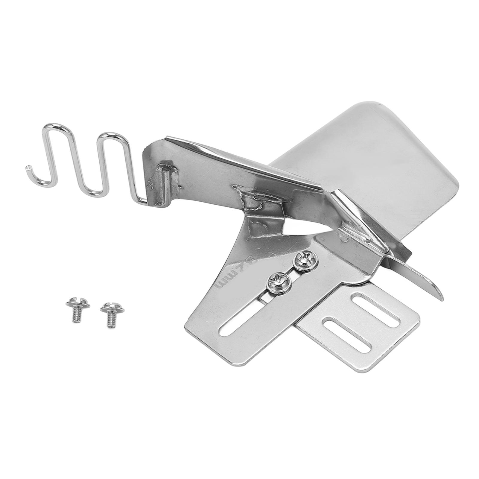 

Окантовочная лапка 1-14 дюйма из нержавеющей стали, двойная, для пришивания тесьмы