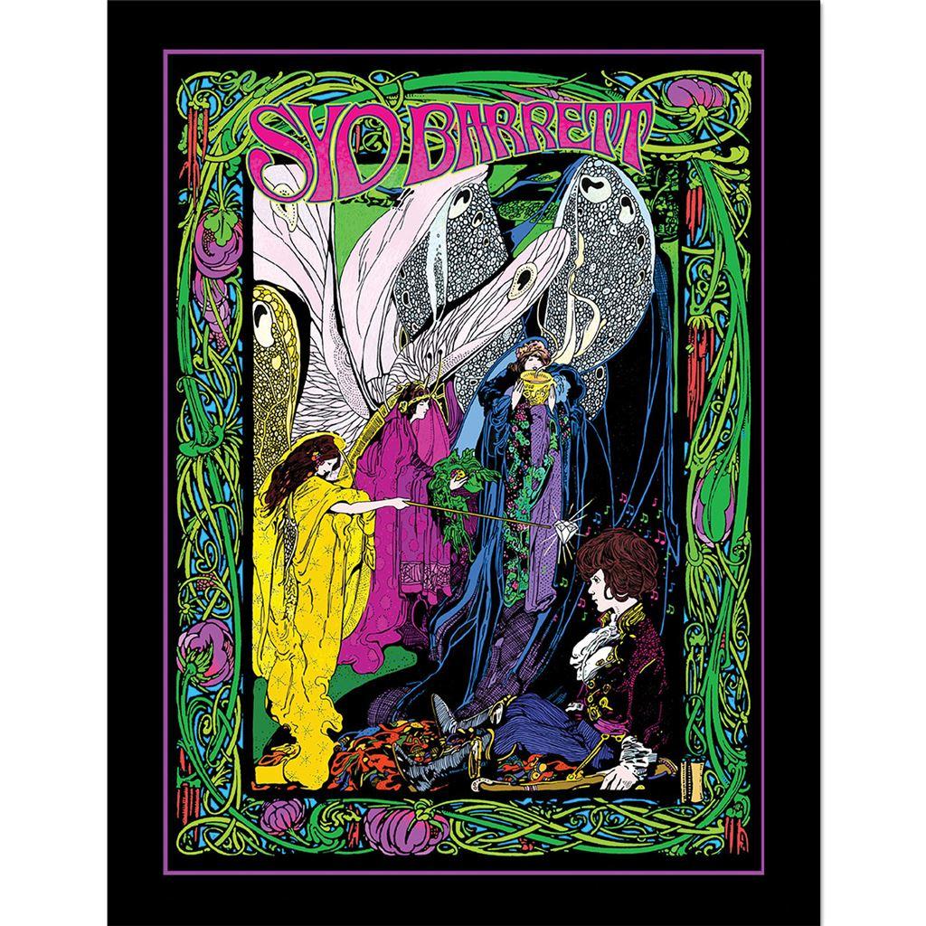 Syd Barrett Butterflies Framed Poster