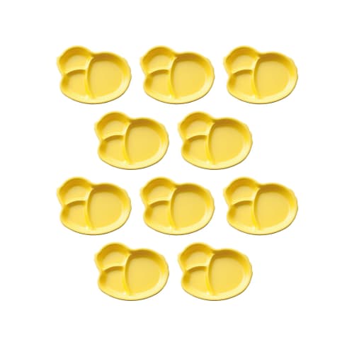 

Daiwa Balance Kids MC-45-LE Children s Chick-Shaped Plates, Lemon Yellow, Set of 10