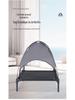 Pet Camping Bed with Sunshade - High Load-Bearing, Elevated, Foldable Tent Bed for Dogs