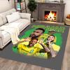 Neymar Brazil Celebration Rug for Living Rooms, Bedrooms, Home Décor, and As Gifts.
