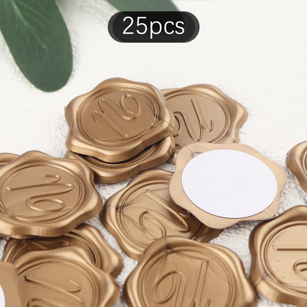 

25 шт. Наклейки-сургучные печати с начальными буквами алфавита, Буква (А Б Д Ф Г Х Й К Л М Н П Р У В ) Наклейки-печати из воска для запечатывания конвертов