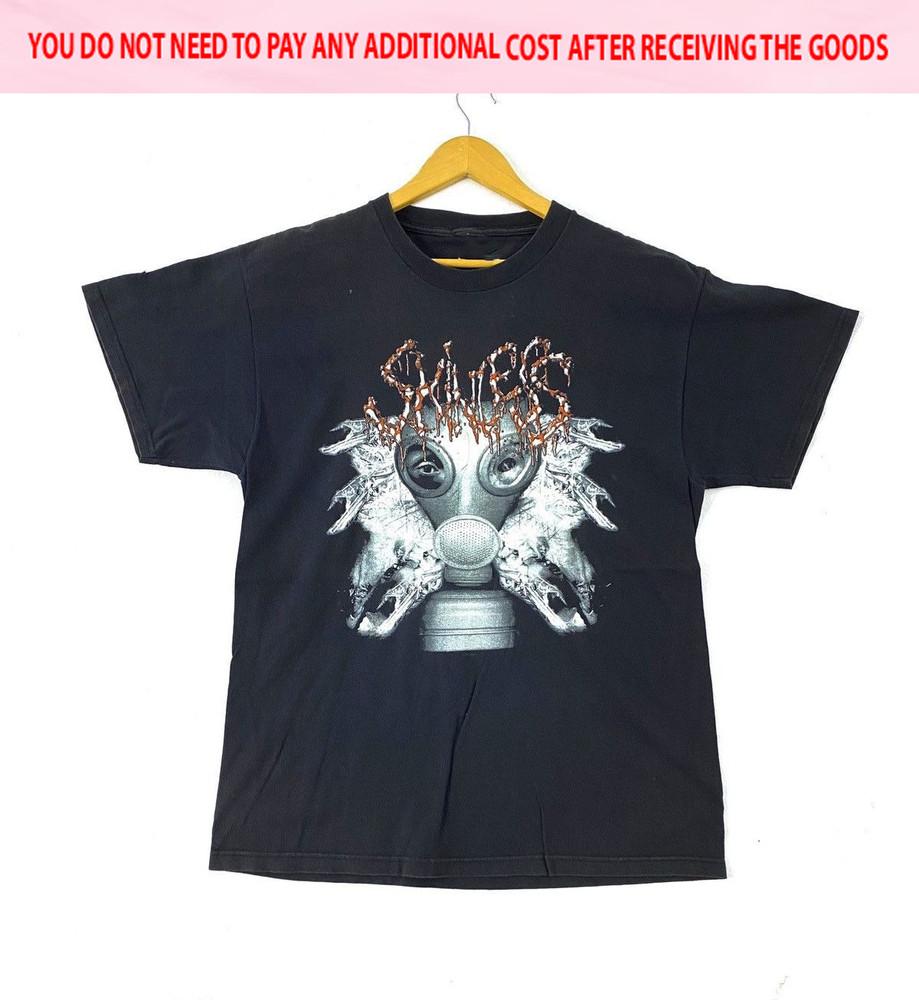

Vtg 90s Skinless Music Band Gift For Fans Black S-5XL Shirt SN254 Unisex T-Shirt XXXXL
