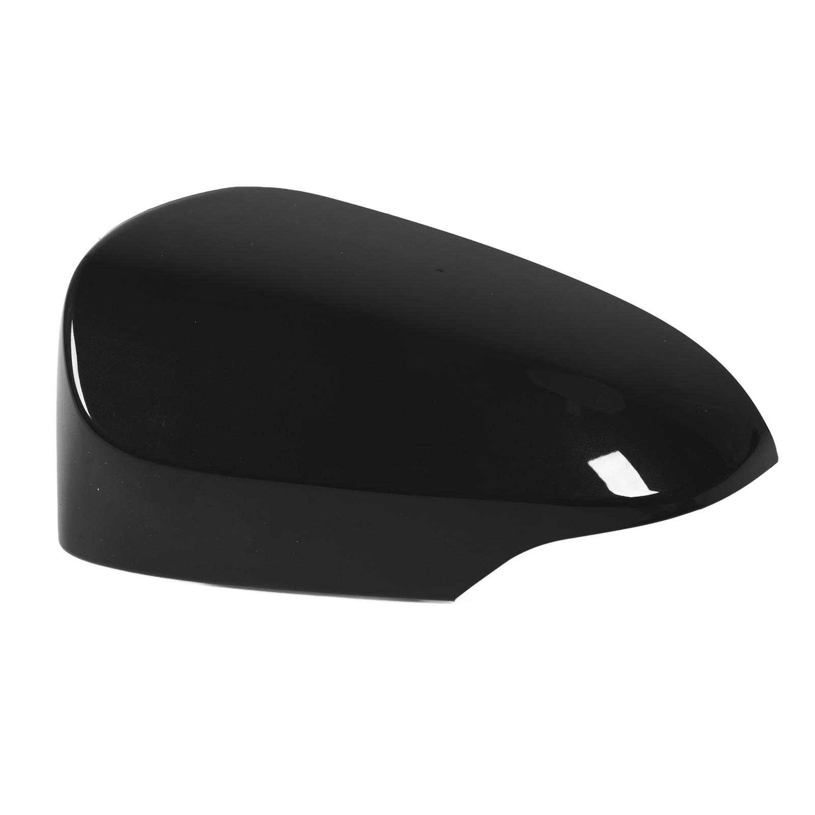 

Door Side Mirror Caps Shockproof Scratch Resistant Rearview Wing Mirror Cover Replacement for чёрный