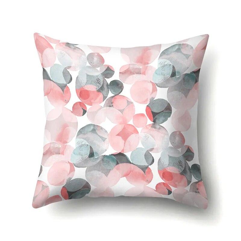 Geometric Graffiti Pillow Cover Cartoon Pattern  Lumbar  Sofa    Cushion