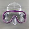 Large HD Diving Snorkel Mask | Adult Tempered Glass & Silicone Face Gear