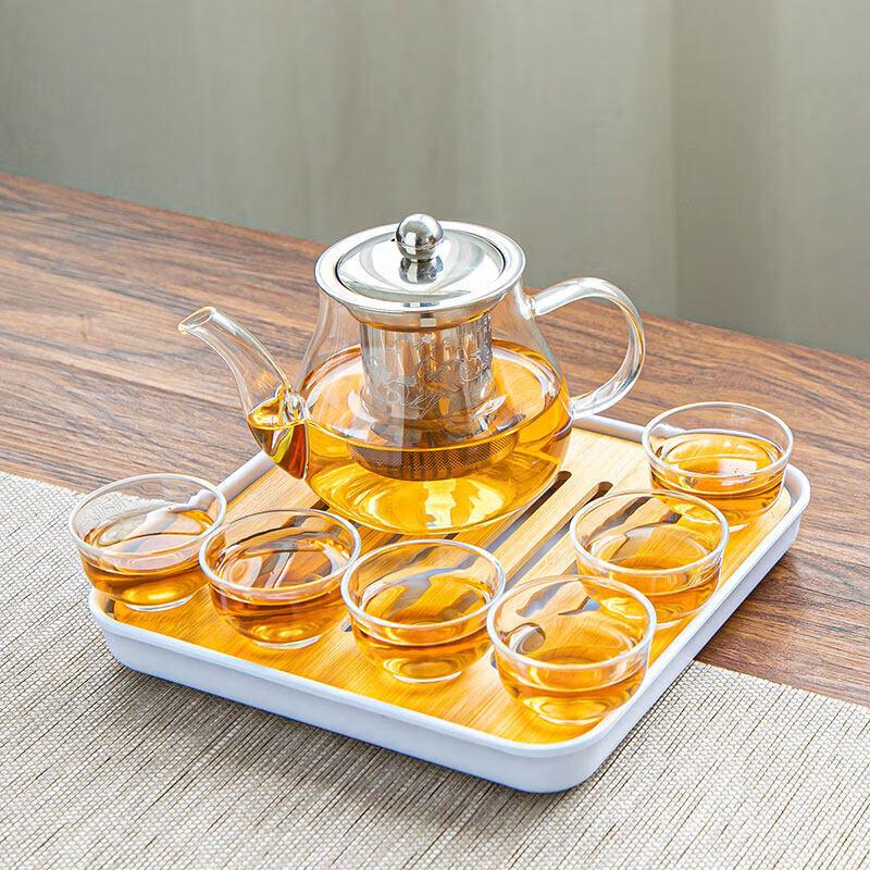 Qiwei Heat-Resistant Glass Kung Fu Tea Set