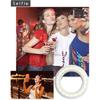 XINBAOHONG Selfie Ring Light Rechargeable Portable Clip-on Selfie Fill Light with 40 LED for Smart Phone Photography, Camera Video, Girl