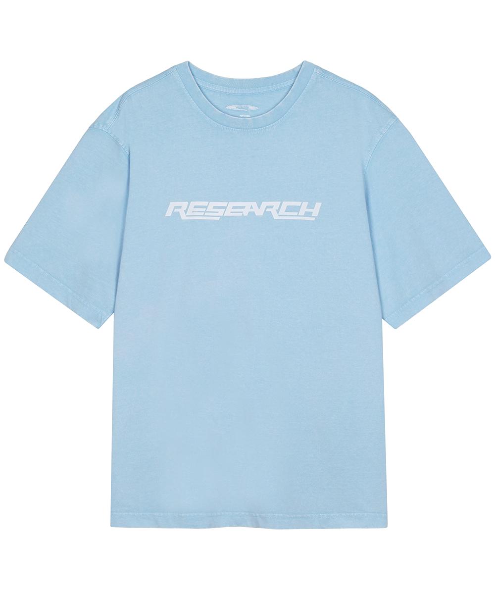 Fdr Research Logo Basic Short Sleeve Sky Blue L