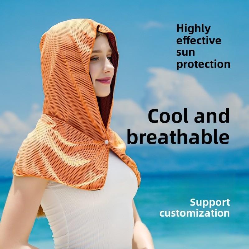 scarf shawl full cold cooling beach small shawl summer sun protection breathable UV protection lightweight fashion accessory