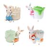 Rabbit Flower Pot Succulent Planter Garden Pots Animal Shaped Cartoon Planter Pots Decorative Flower Pot Art Decorations