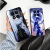 Blue L-Locks Isagi Yoichi Soft Phone Case for Xiaomi Redmi Note 12 13 14 15 Pro Plus 11 12S 11S 11T 10 4G Black Cover Back Shell