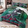 Custom Name Text 3Pcs Bedding Set Saw Billy the Puppet Duvet Cover And Two Pillowcases