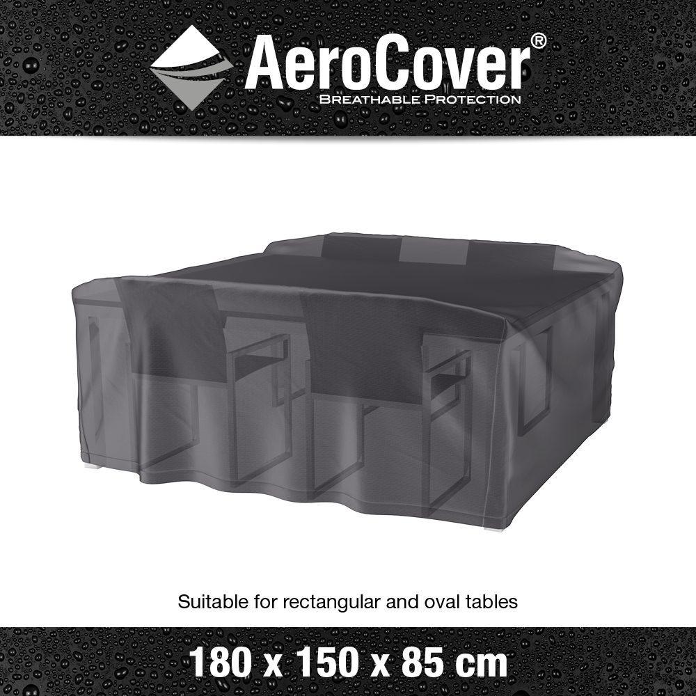 Pokrowiec na meble ogrodowe 7930 150x180x85 aerocover szary homms