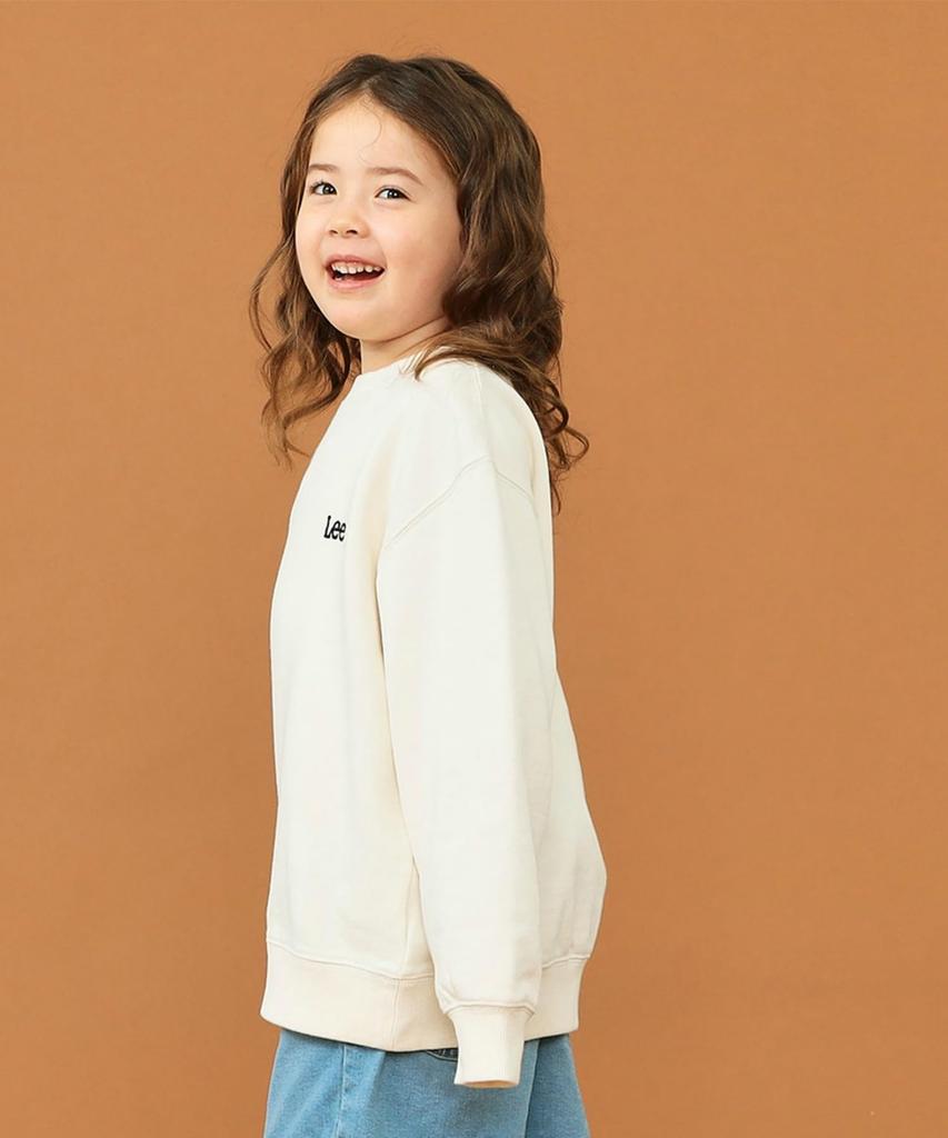 Φούτερ Lee με Λογότυπο Πλάτης Μεγέθη Παιδικά Εκρού Εκτύπωση, 110cm-150cm