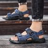 Spring and Summer Non-Slip Men's Sandals with Buckle Strap for Hiking Trekkingand Beach Activities
