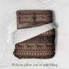 Western Country Wind Horse Printing Three-piece Quilt Cover Sheet Bedding Home Textiles