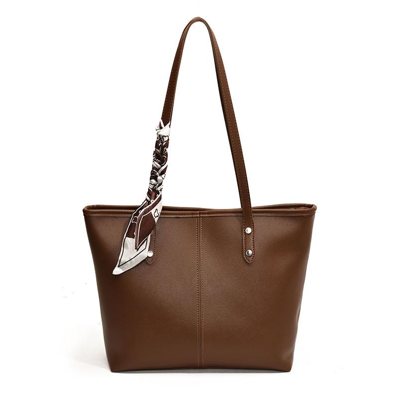 Mote Stor kapasitet Tote Bag Dame Ny Allsidig Skulderveske Fritidsveske