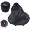 Gear Stick Shift Knob Gaiter Boot For Kia CERATO Forte 2009-2012 Forte Koup Car Manual Gear Shift Knob Leather Dust-cover Boots