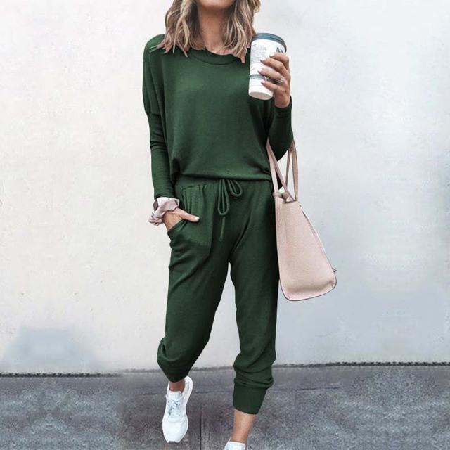 2022 Autumn Pajama Set Women Sleepwear Lounge Wear Set Female Loungewear Nightwear Ladies Homewear Women Sleep Wear