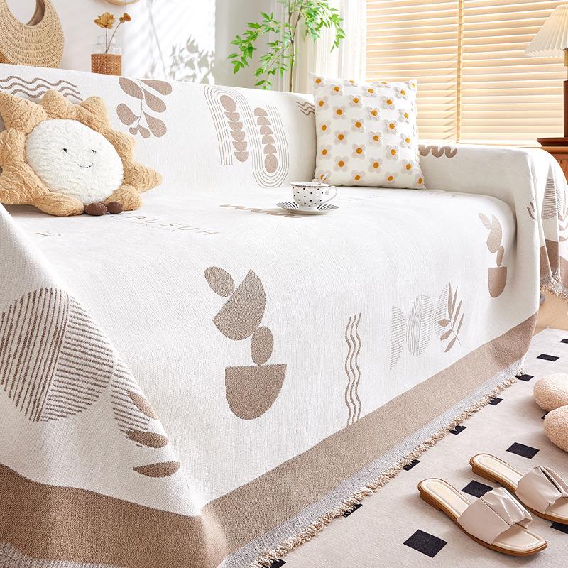 Chenille Sofa Towel Four Seasons Universal All-Inclusive Sofa Cover Dust Cover One-Piece Sofa Large Cover Cloth Cushion
