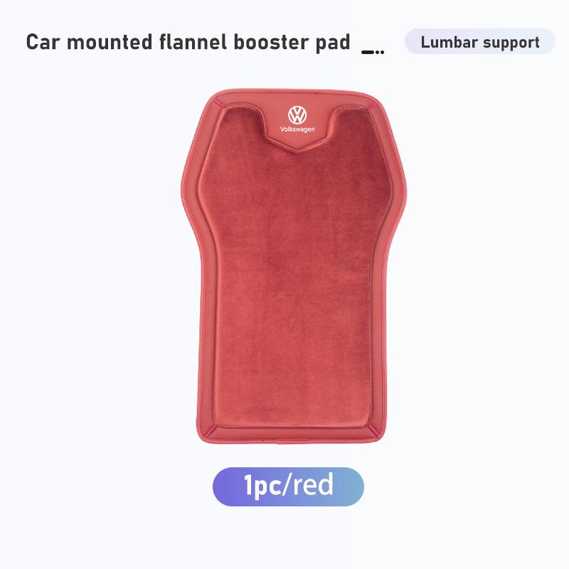 RUN1 Car Seat Flannel Booster Protector Cover Plush Winter Cushion For Volkswagen VW Polo Jetta Sagitar Magotan Passat B5 B6 B7 CC