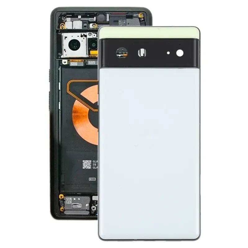 Per Google Pixel 6 Cover Posteriore Batteria con Telaio Centrale