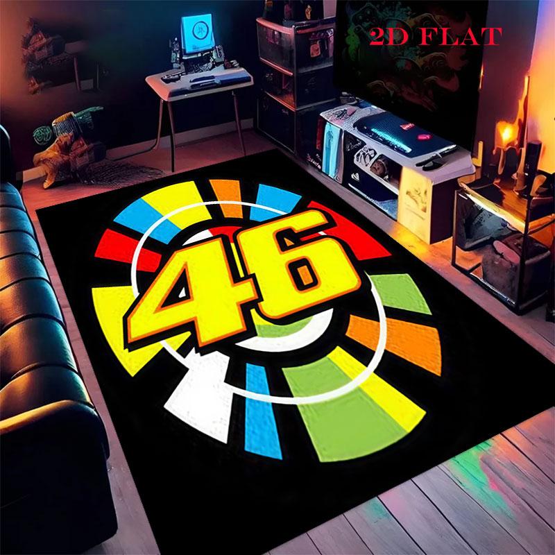 Rossi Echo Carpet Rug for Living Room Bedroom Home Sofa Decoration,Kids Play Nonslip Floor Mat