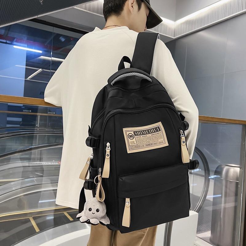 Large Capacity Double - Shoulder Backpack Unisex for College Students and High School Students Travel Laptop Backpack