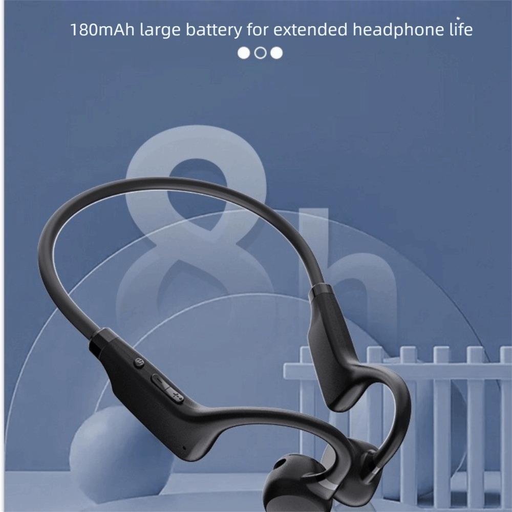 Bezdrátová sluchátka s kostním vedením a mikrofonem Bezdrátová náhlavní souprava Bluetooth Pro běh