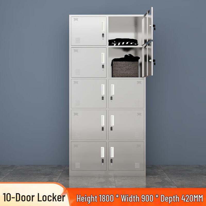 Taisite 24-Door Stainless Steel Employee Locker