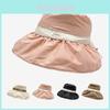Summer Sun Protection Hat With Wide Brim For Outdoor Travel And Face Slimming