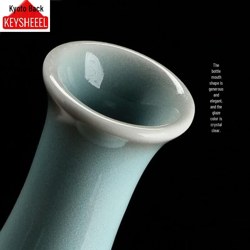 KEYSHEEL Diyao Celadon Ceramic Vase Set
