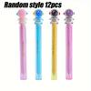 48Pcs 0.5mm Astronaut Neutral Pen Creative Double Pen Design High-value Office Signature Pen Holiday Gift Novelty Stationery Teacher Party Favors Bac