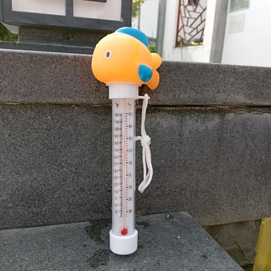 Floating Swimming Pool Thermometer Cartoon Animal Shape Water Thermometer for Pools Spas Aquariums Easy Read Pond Thermometer