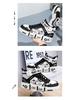 2025 Spring Autumn Kids' High-Top White Shoes for Boys and Girls