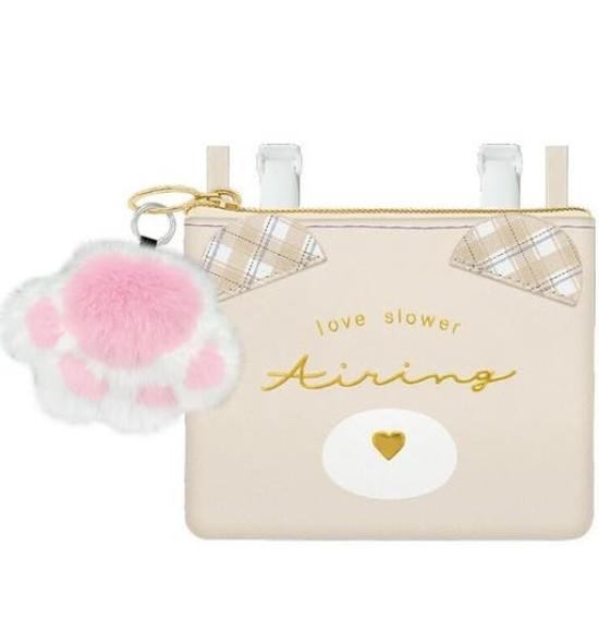 

Широкий клатч с плечевым ремнем Check Bear,