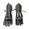 Černé starožitné rukavice Ocelové středověké pancéřové rukavice Kovové rukavice LARP